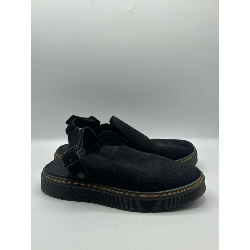 DR MARTENS Carlson Suede Mules Black Sz US 8 $148 - Picture 3 of 9